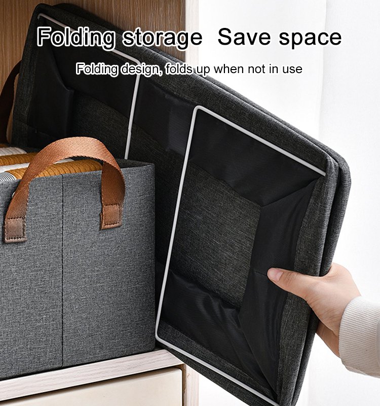 💥Last Day Promotion-[SAVE 50% OFF]--Foldable closet cation storage box(18.5