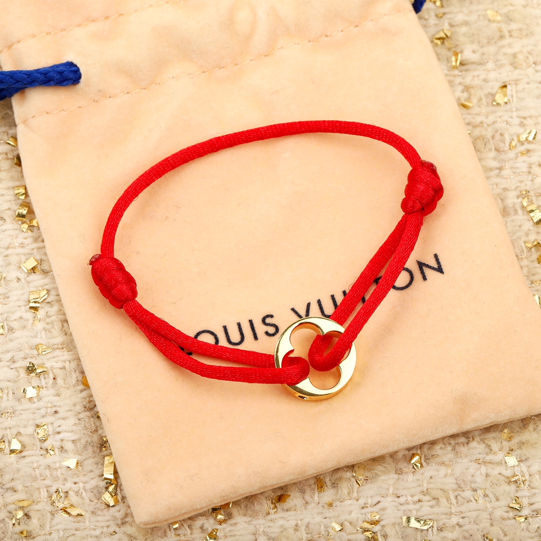 Louis Vuitton EMPREINTE series hollow lucky bracelet