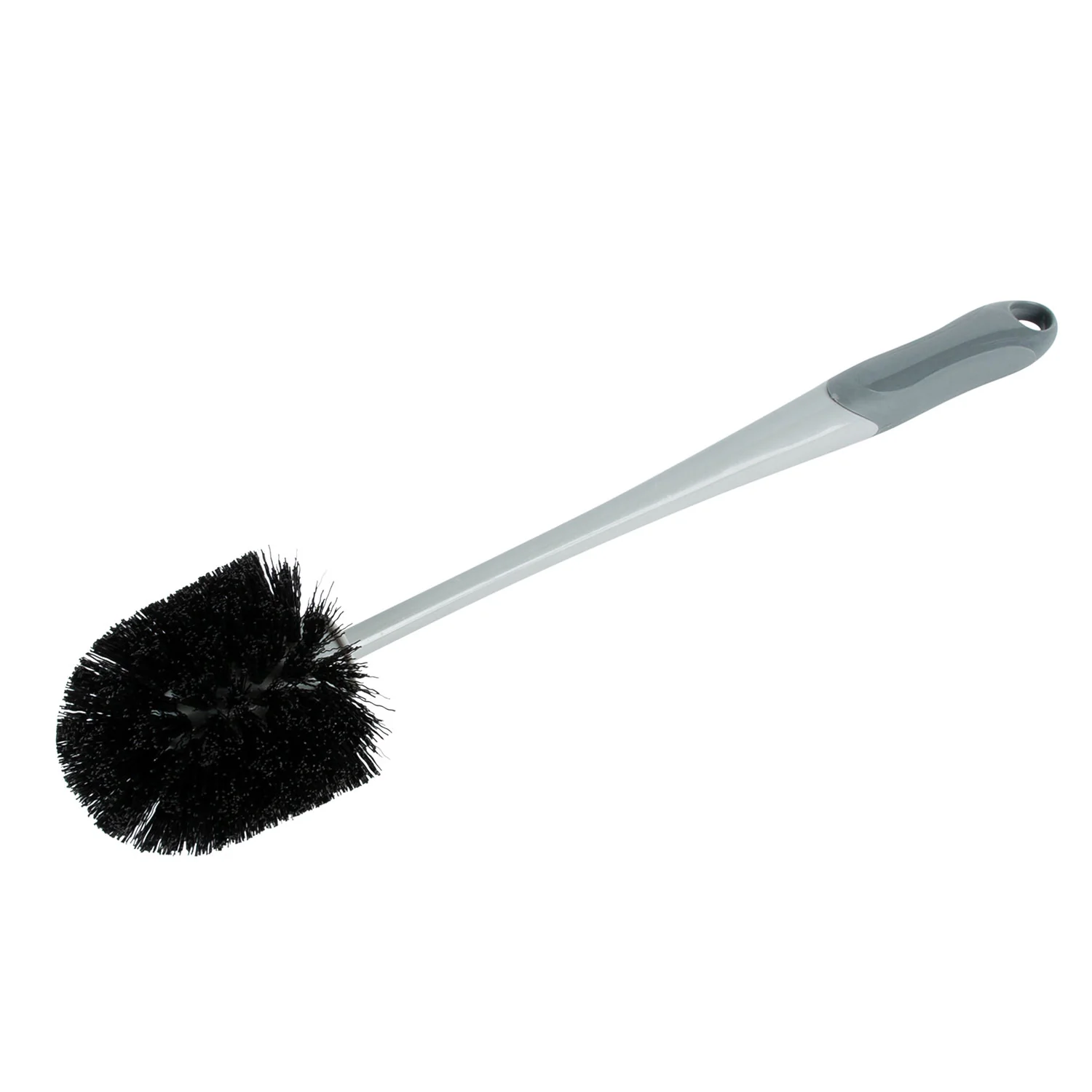 Bath Bliss 2-in-1 Bowl Brush & Plunger, Grey
