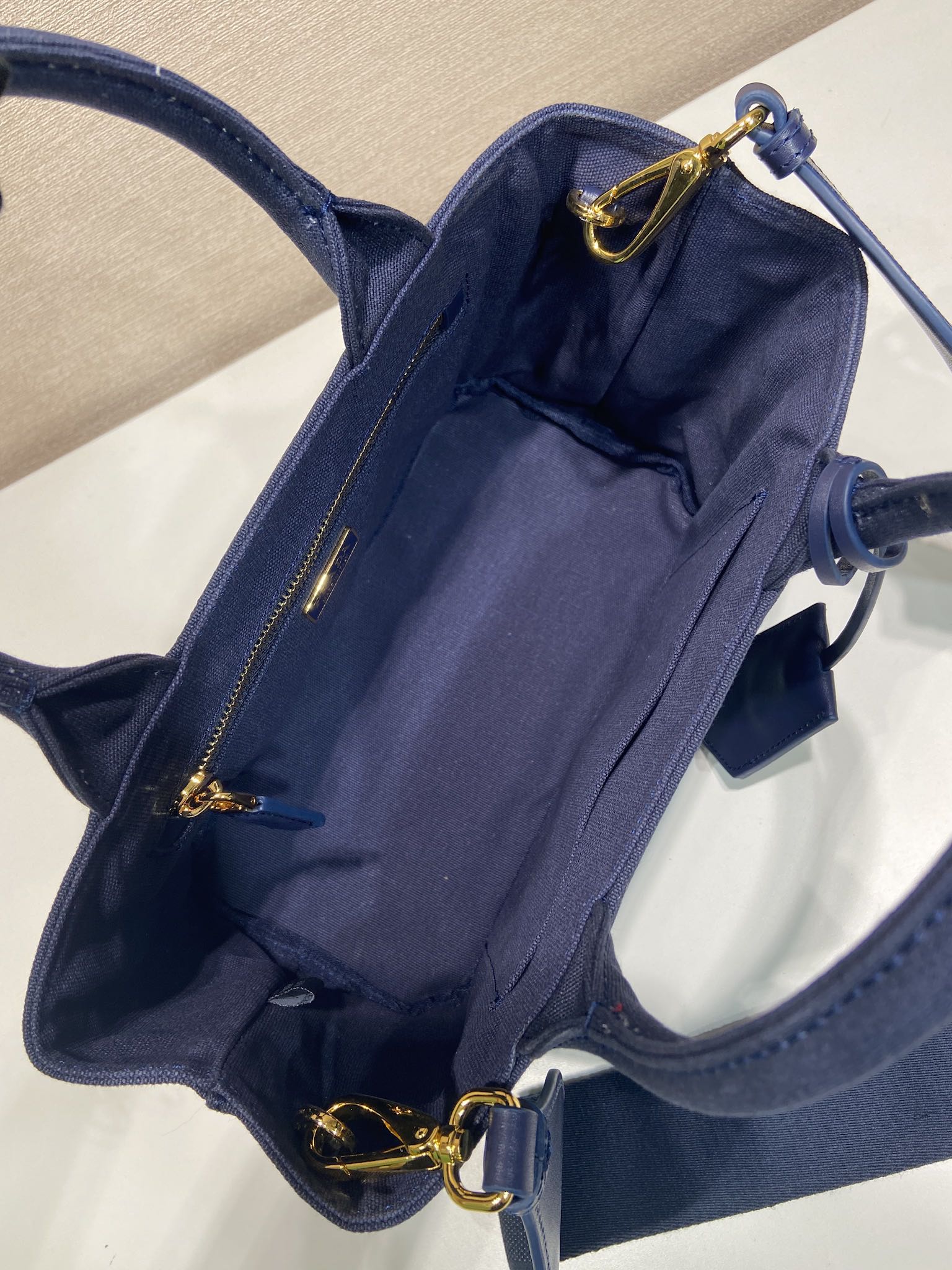 Prada Canvas Mini Bag 1BA038
