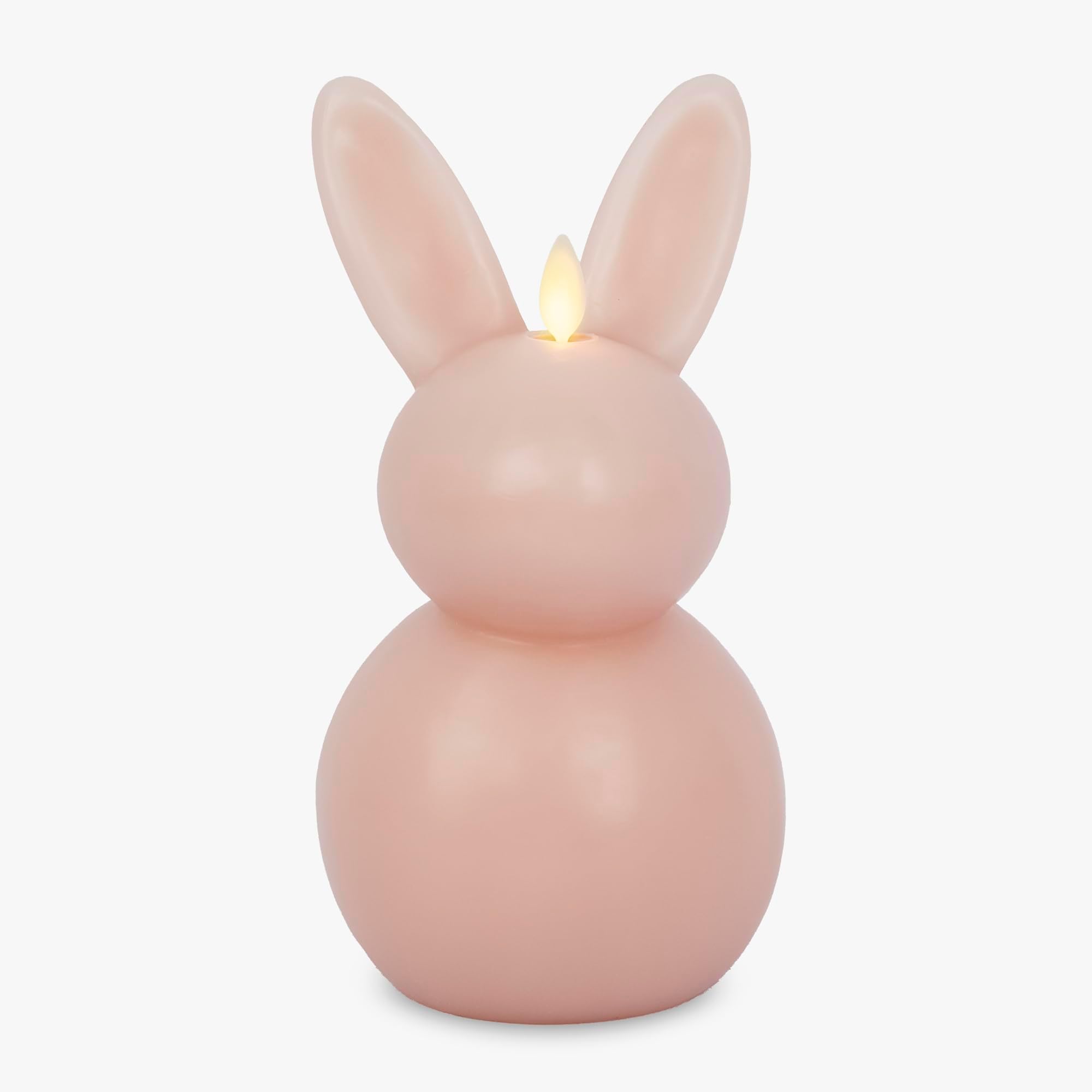 💖Last Day 45% OFF💖Flickering LED Bunny Flameless Candle With Timer