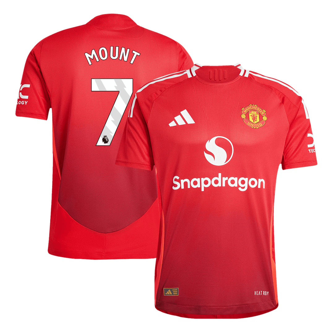 Authentic MOUNT #7 Soccer Jersey Manchester United 2024/25