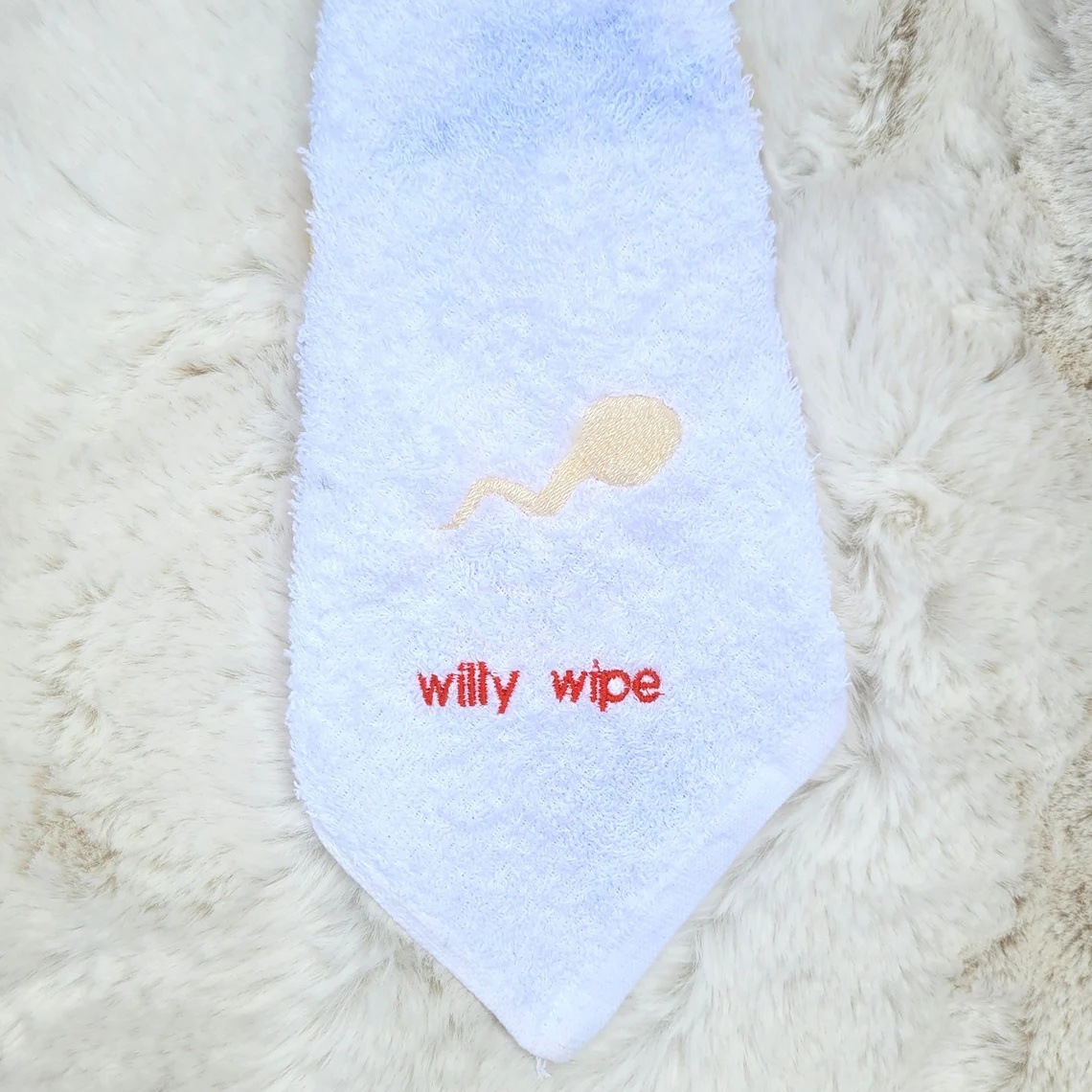 Novelty Embroidered Wanky Hanky