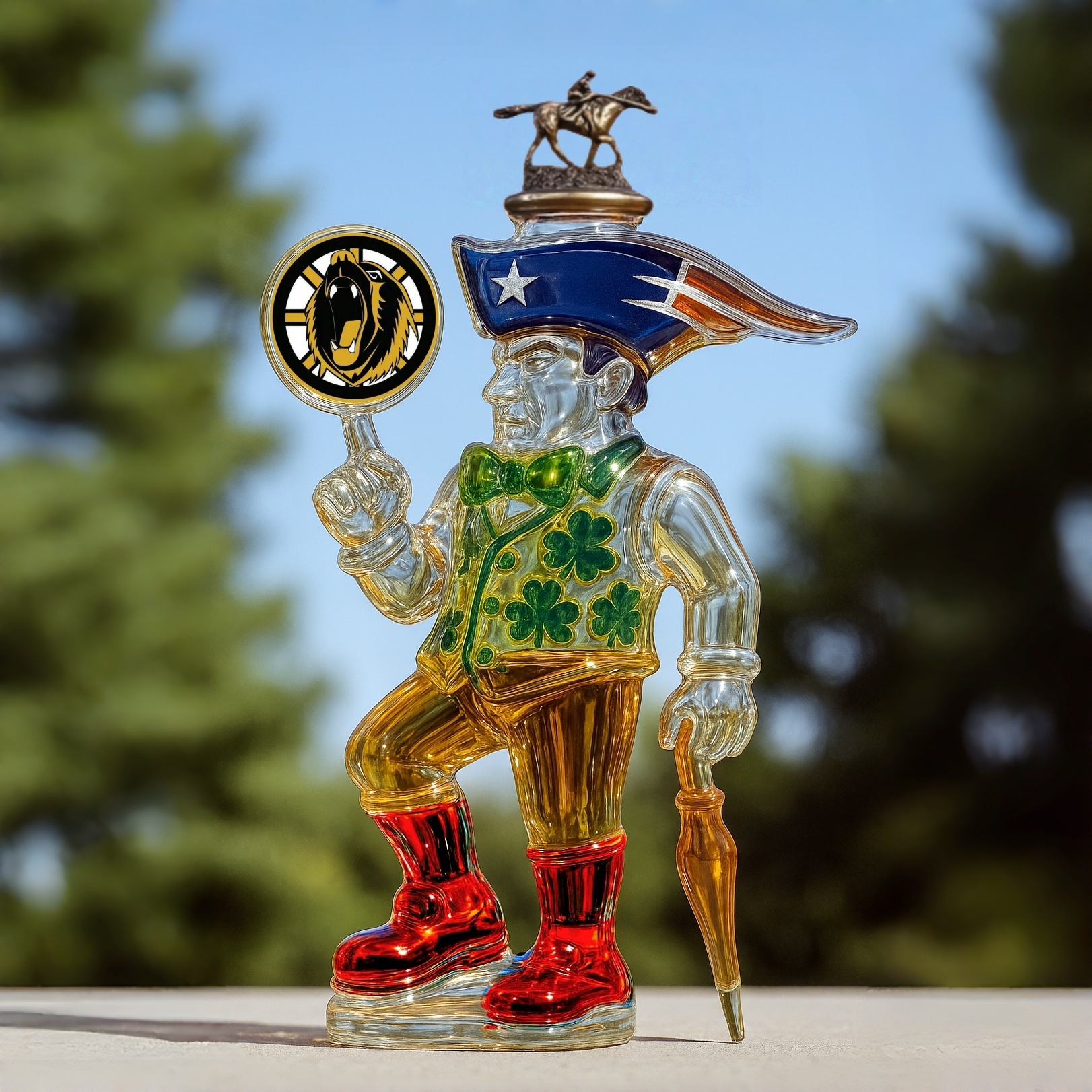 Boston Sports Whiskey Bottle 2025