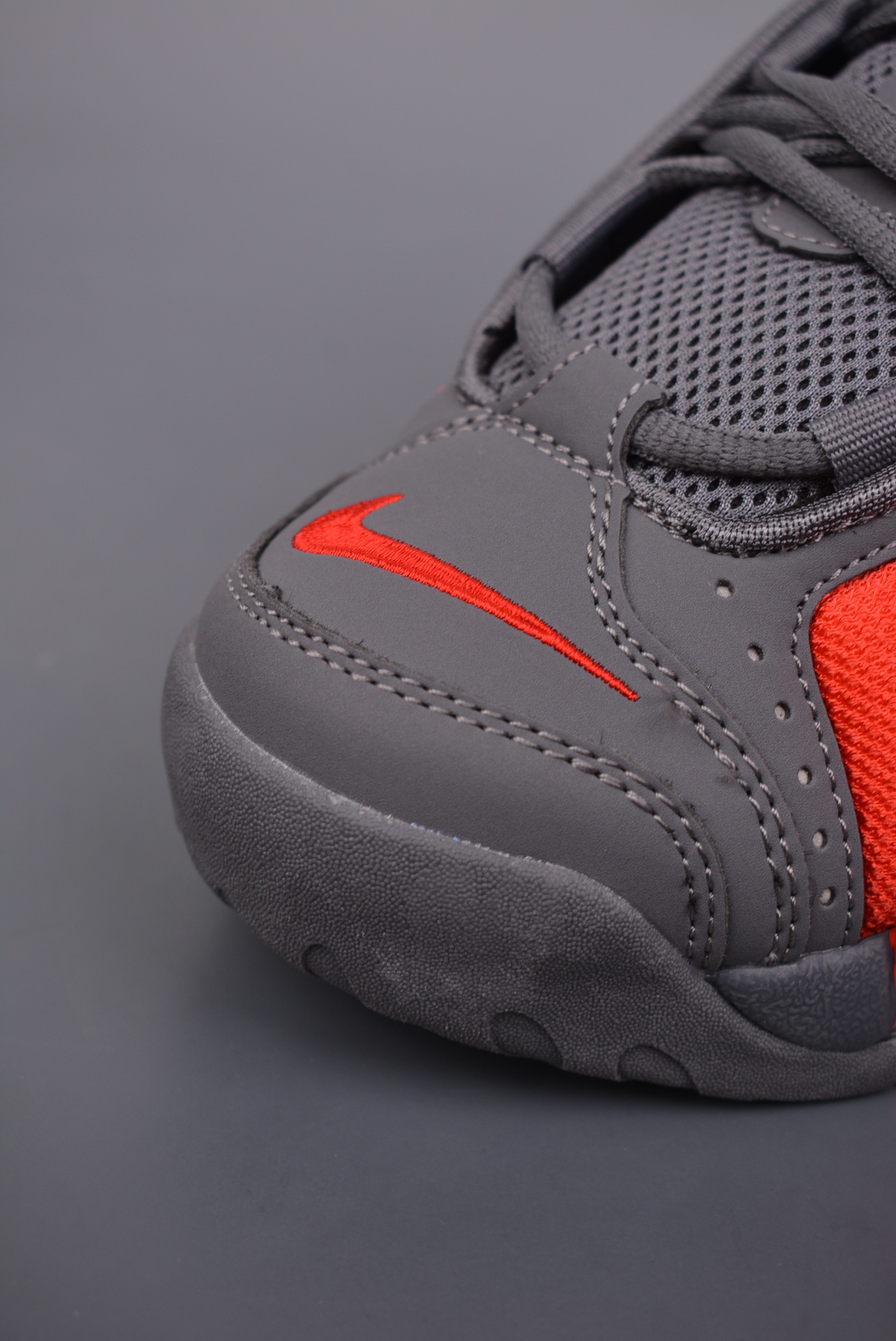 Nike Air More Uptempo LowDark Grey Light Crimson FZ3055-002