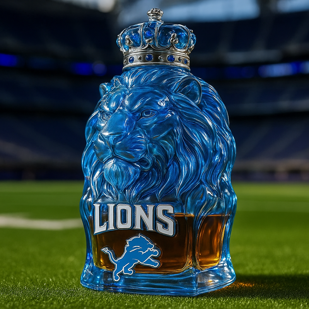 Roar with Pride — Detroit Lions Collector’s Bottle