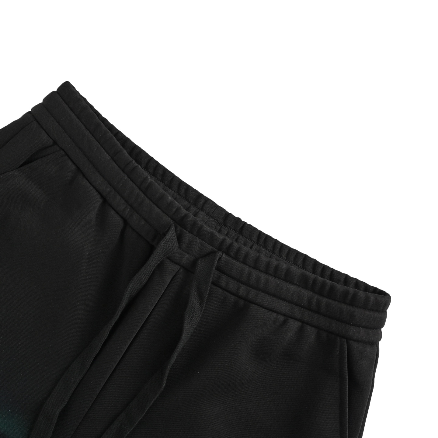 Dior 25ss hand-painted flame embroidered lettering shorts