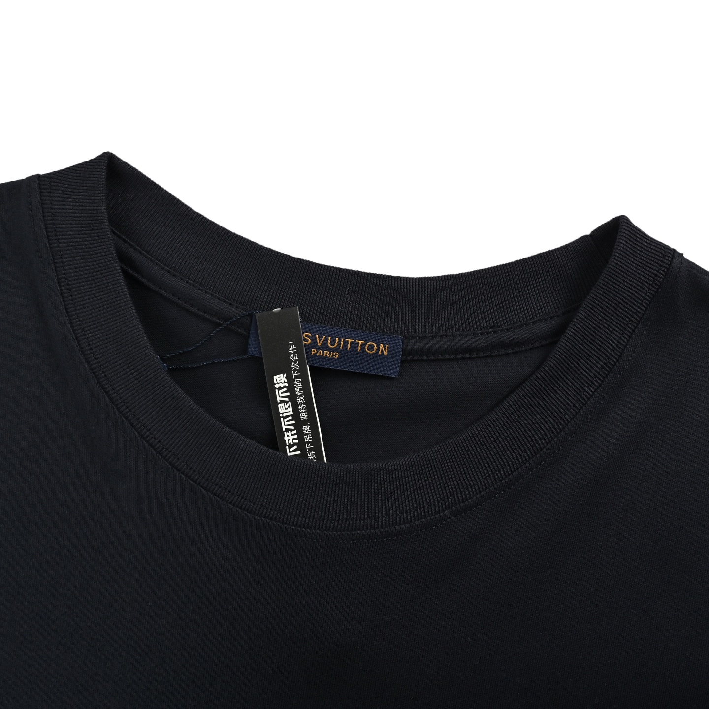Louis Vuitton Big V inverted letter print logo short sleeves