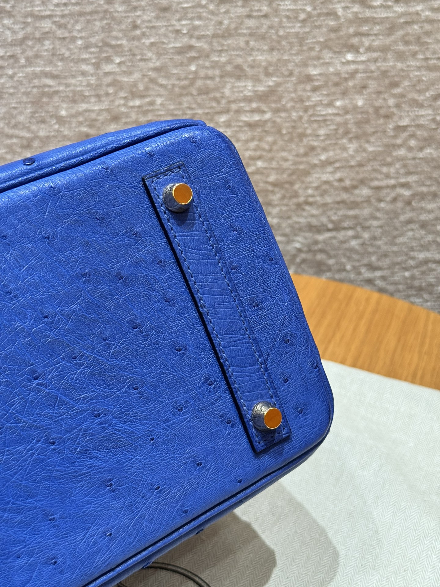 Hermès Birkin O7Bleuet Handbag (Handmade to Order)