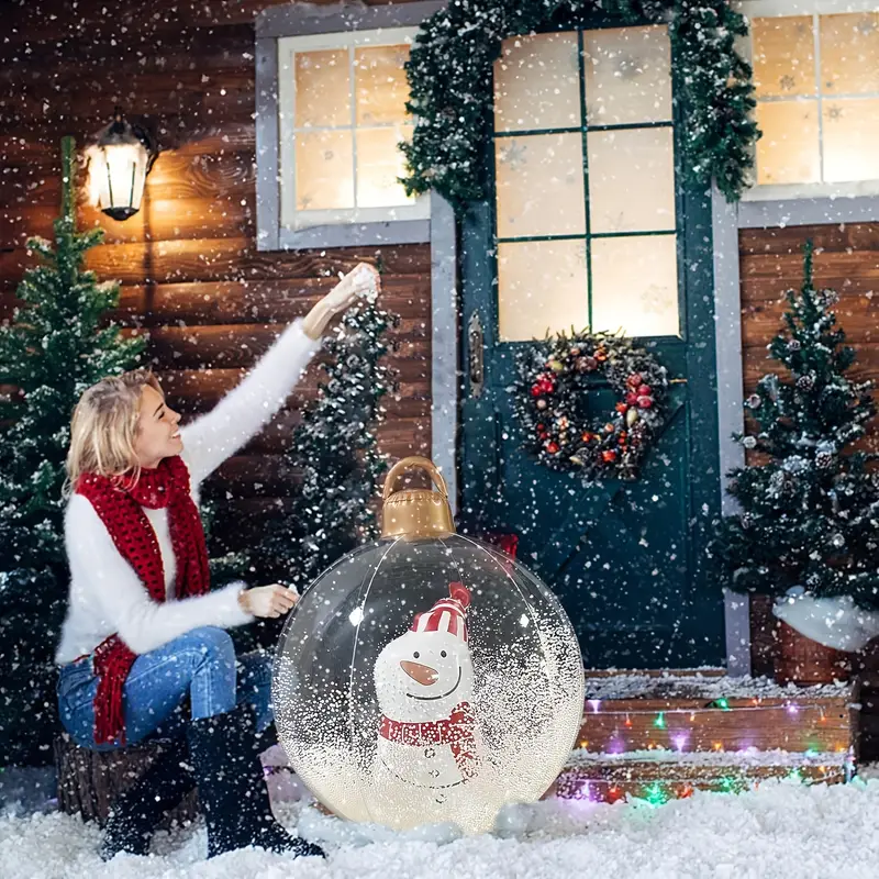 🎈🎈24inchLED Party Patio Christmas Inflatable Decoration Balls