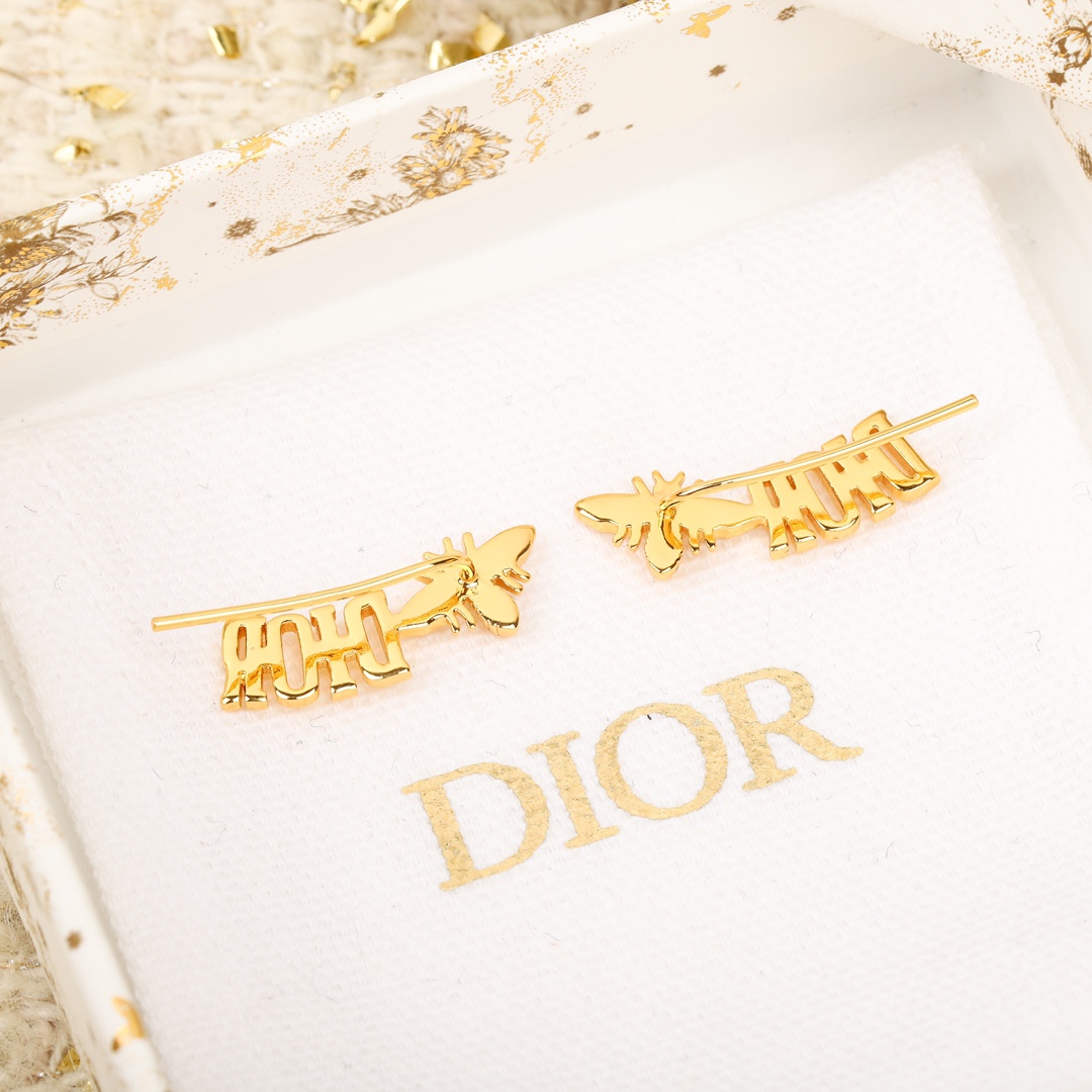 Dior Bee Ear Hooks