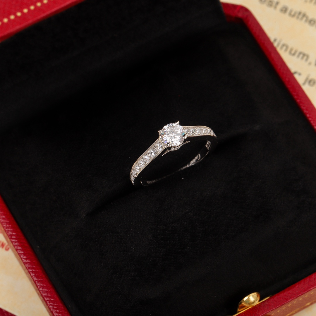 Cartier full diamond ring