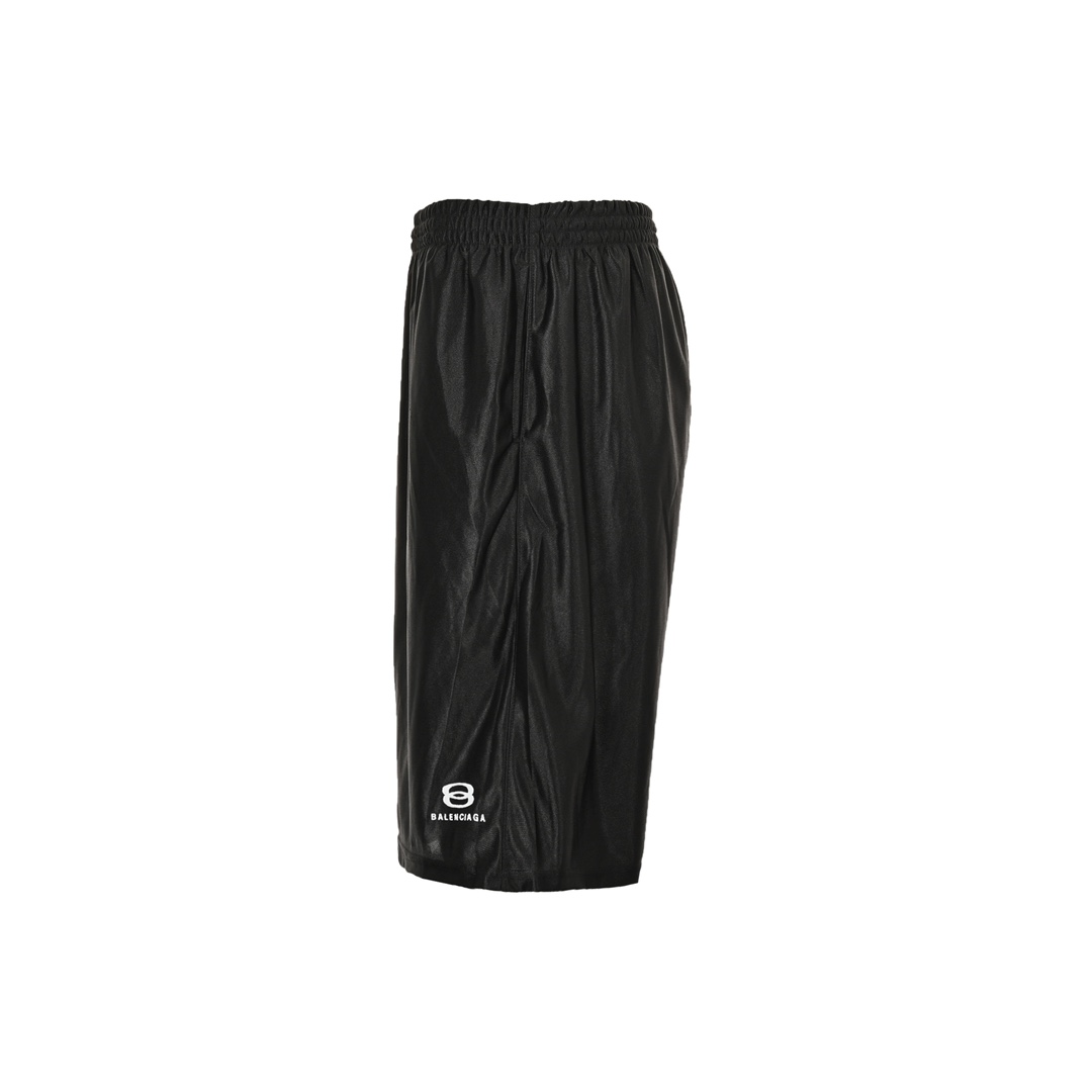 Balenciaga 24ss double ring embroidered shorts