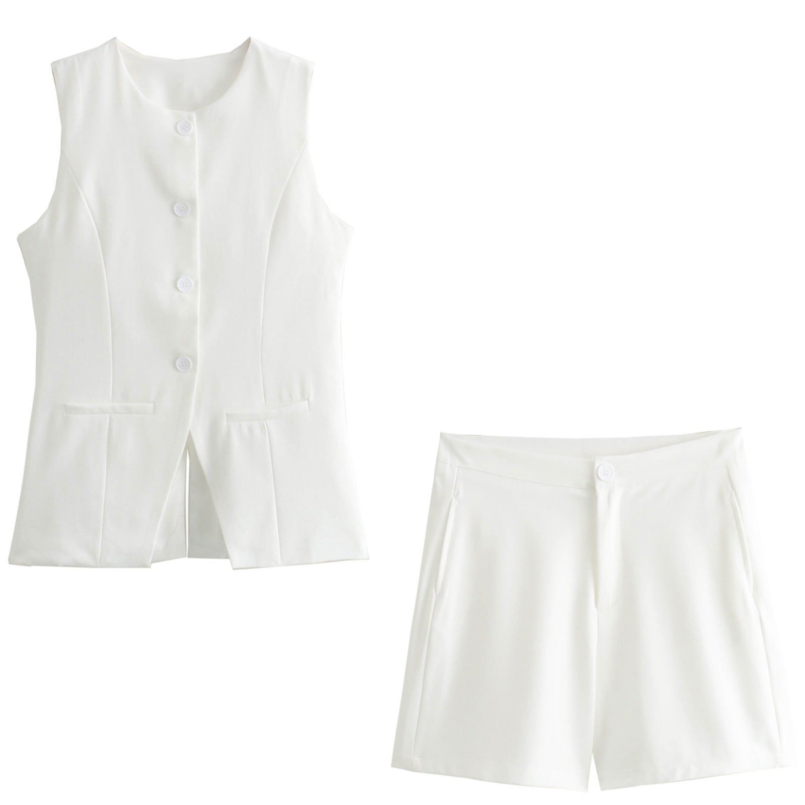 Women's Vest and Shorts Suit