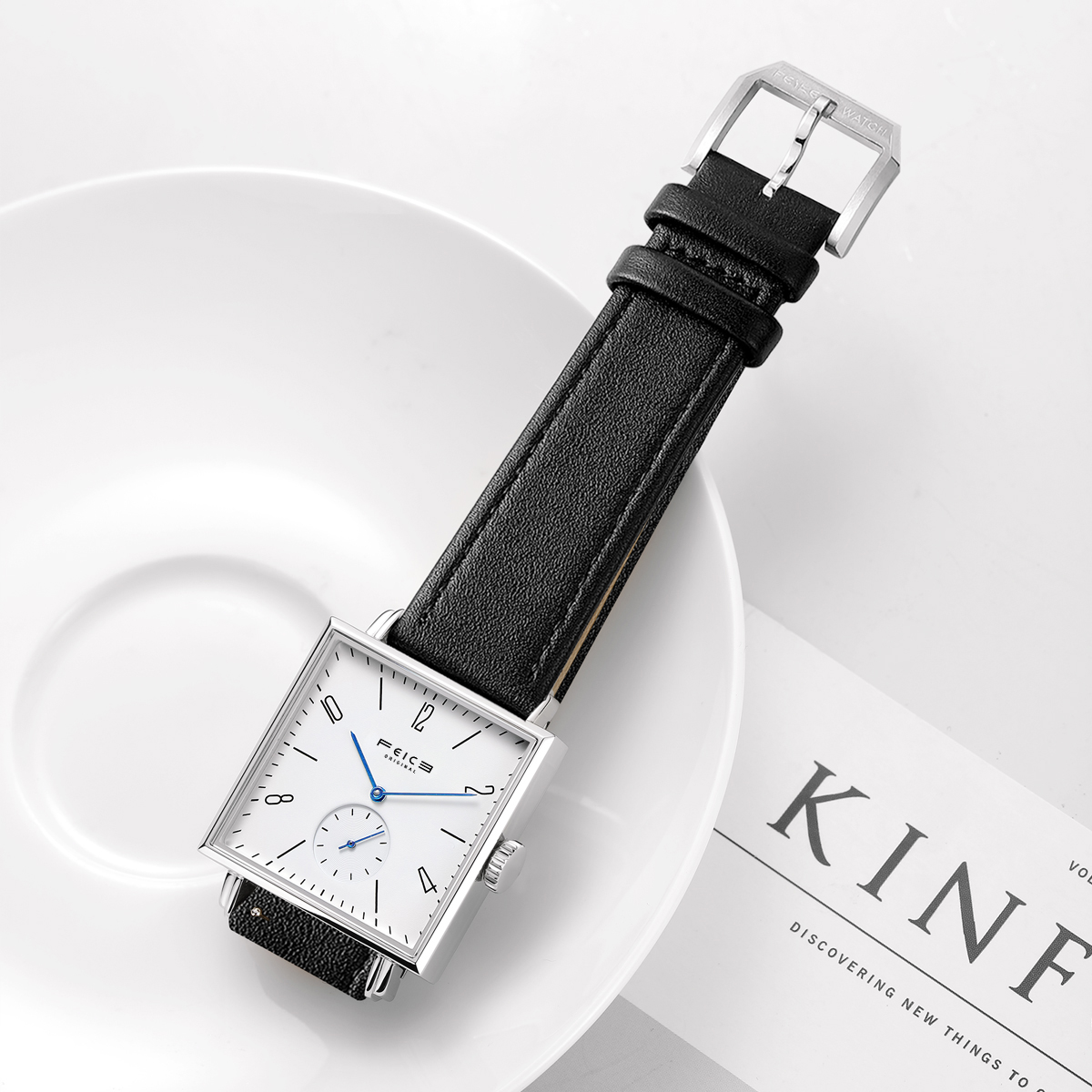FM301 Square Automatic Watch For Men