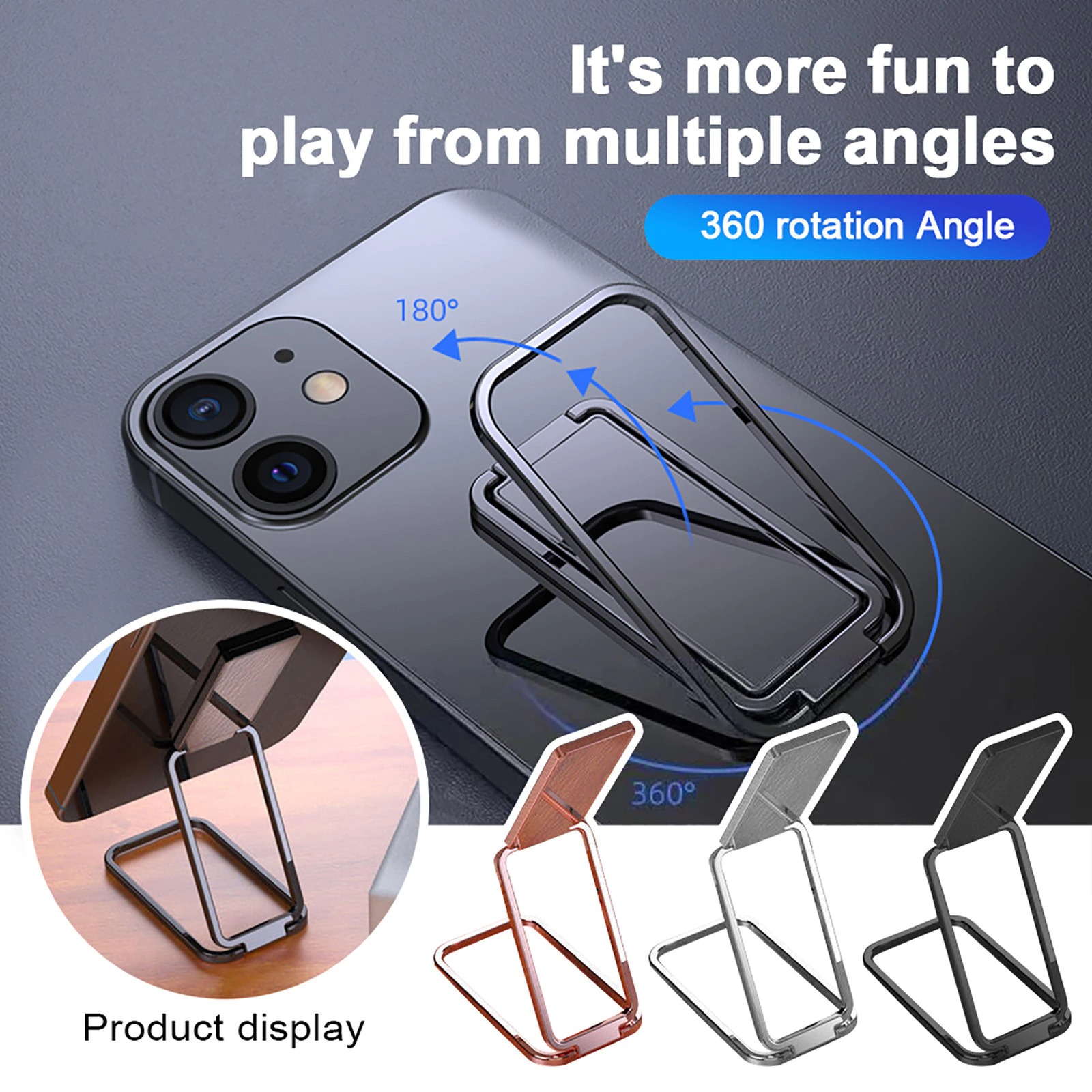 【Summer Day Promotion - SAVE 50% OFF】 Retractable Magnetic Phone Ring Holder(Limited Edition)