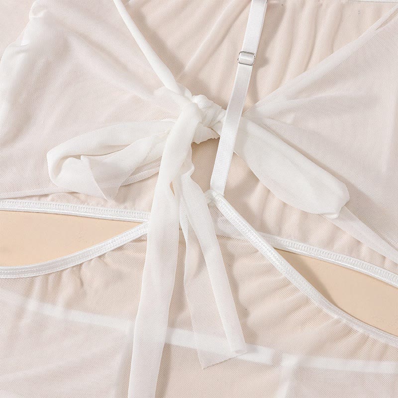 See-through Hollow Out Jumpsuit Lingerie