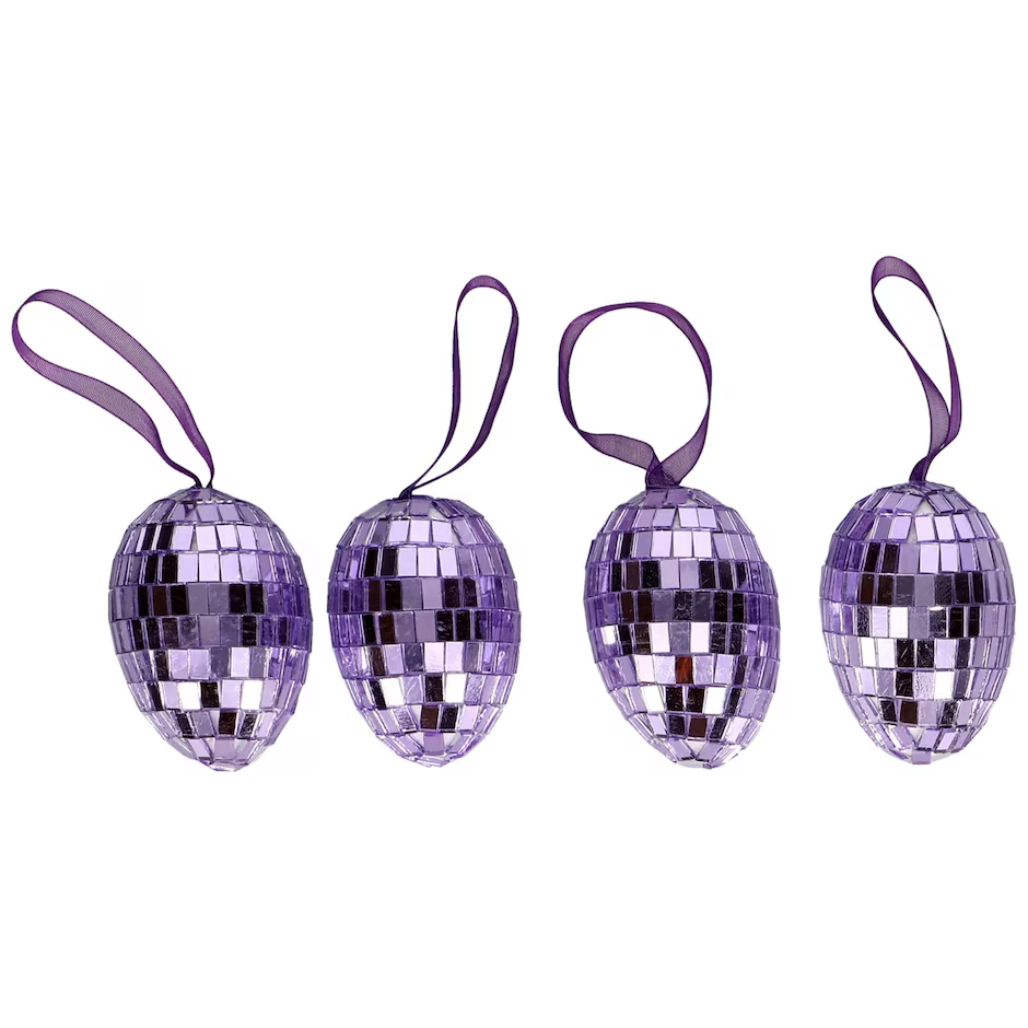 🎁💖Early Easter Sale- 50%OFF🎁🥚Mirrored Disco Easter Eggs,Fillable Easter Eggs-4PCS /Packages