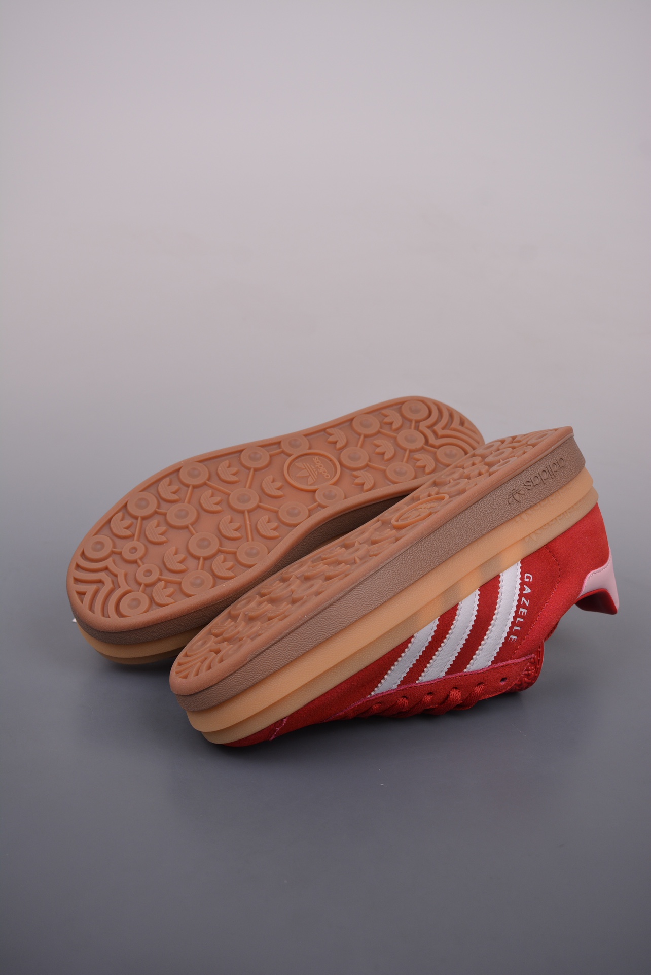 Adidas Originals Gazelle Bold Red and White ID6997