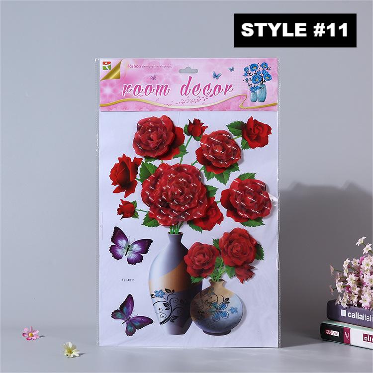 (Last Day Flash Sale-50% OFF) 3D Flower Stickers-BUY 3 FREE SHIPPING