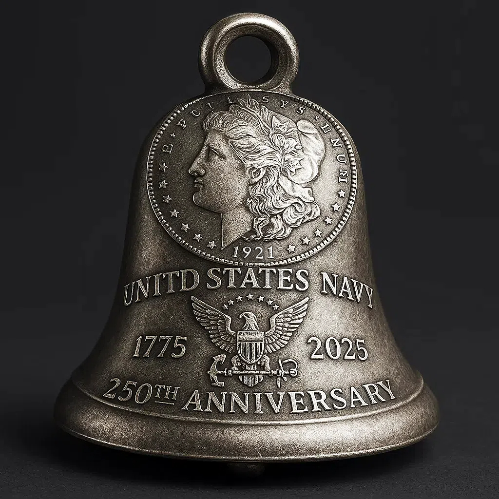 The 250th Anniversary military commemorative Morgan Silver dollar Bell