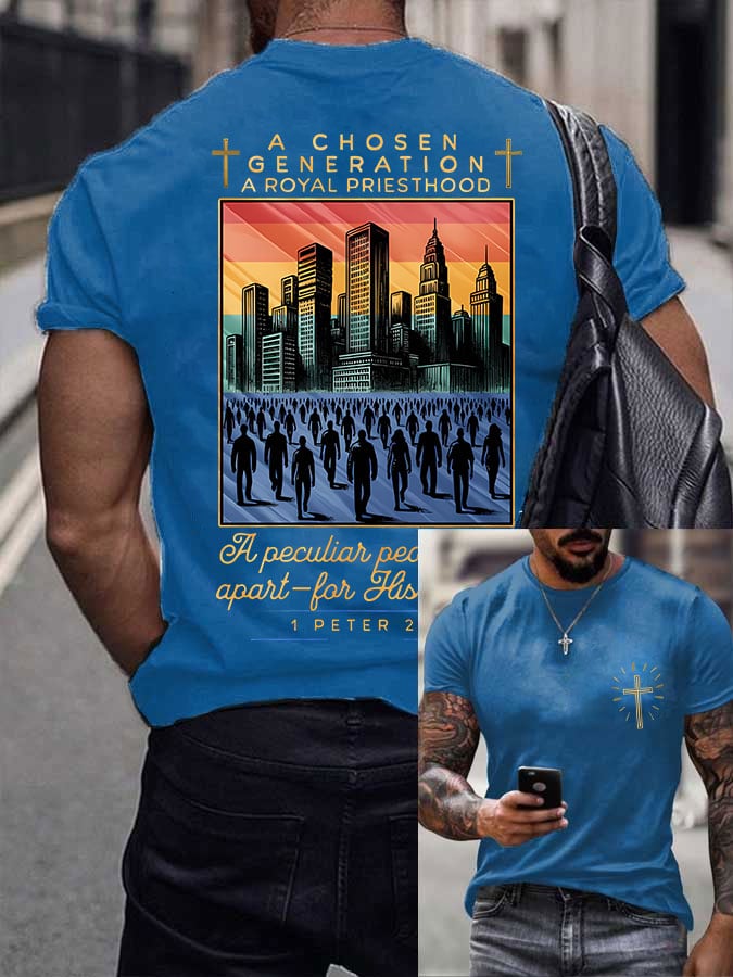 Men's A Chosen Generation A Royal Priesthood  Printed Shirt