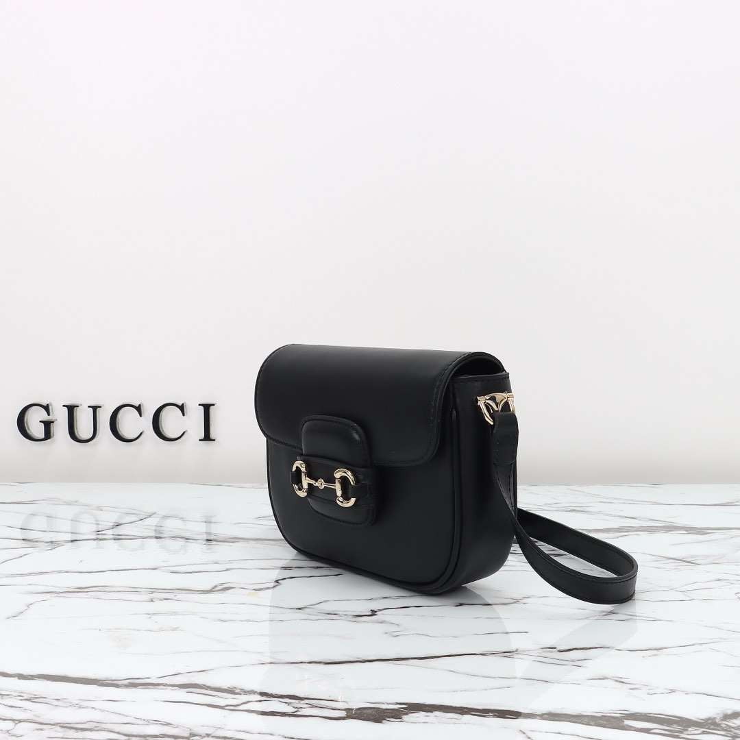 Gucci Horsebit 1955 Soft small shoulder bag ‎815205 AAEFH 1000