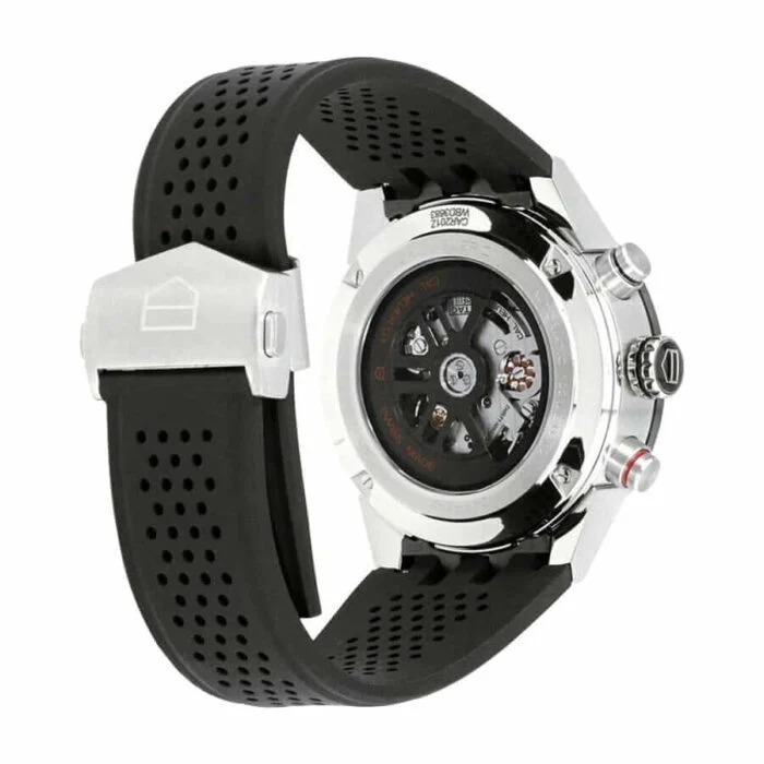 TAG Heuer Carrera Chronograph CBN2A1B.BA0643 “Black Rubber” Deluxe Copy Quality