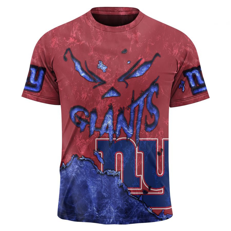 NEW YORK GIANTS 3D HOODIE HALLOWEEN001