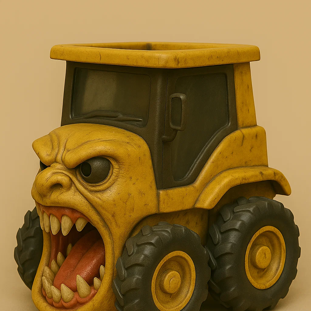 Monster Truck Pencil Holder