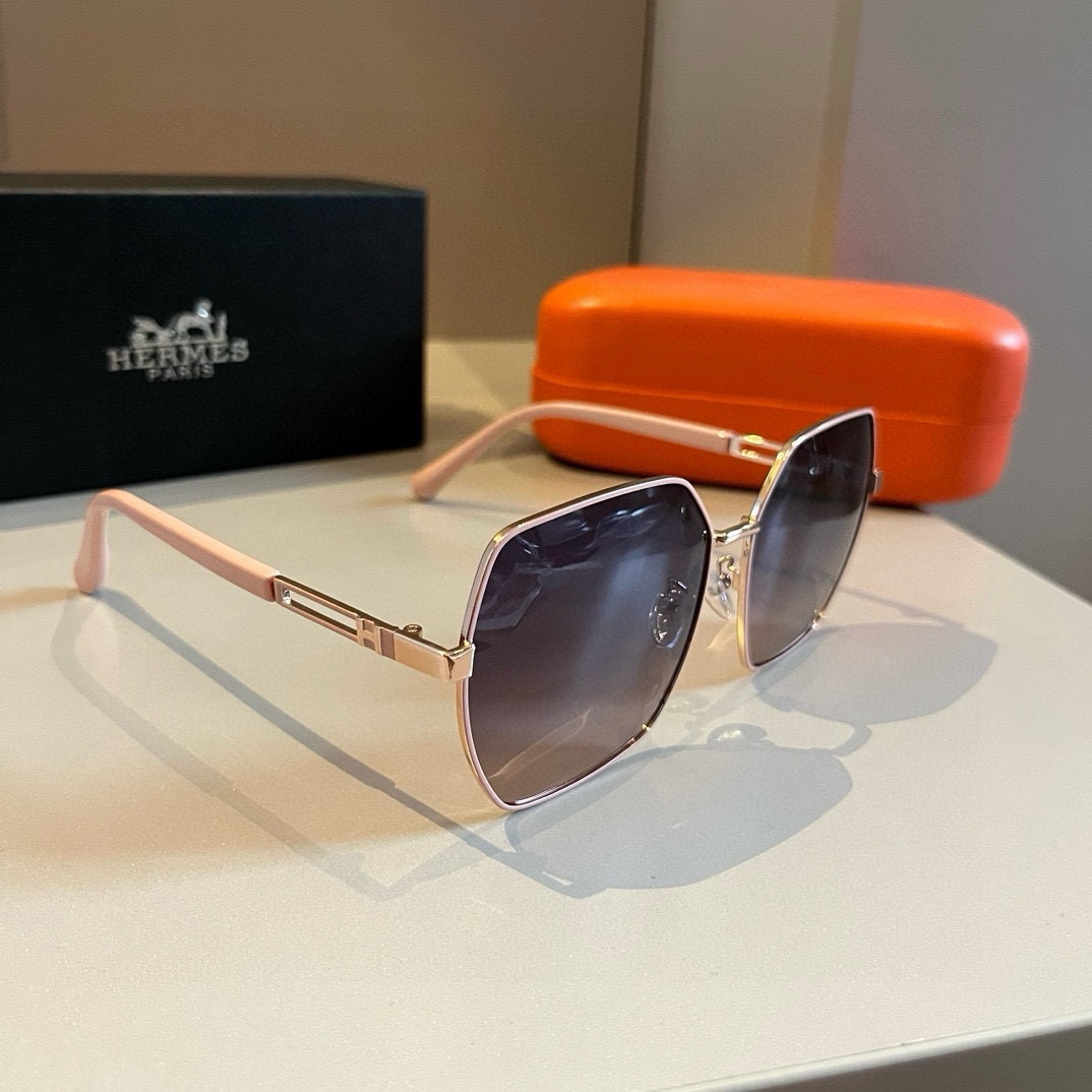 Hermes Square Frame Sunglasses