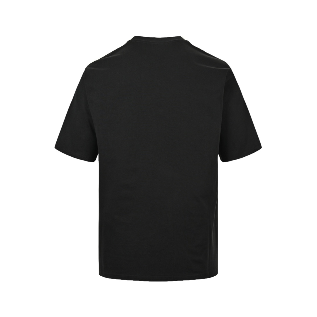 Prada 24ss pocket embroidered triangle logo short sleeve