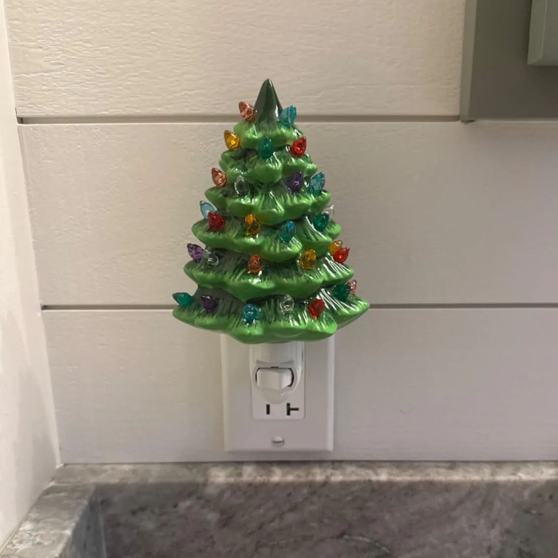 🎄Early Christmas Sale 49% OFF🎄Handmade Ceramic Christmas Tree Night Light