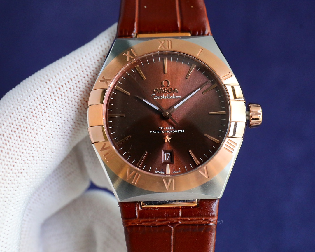 Omega fifth generation constellation series men's watch