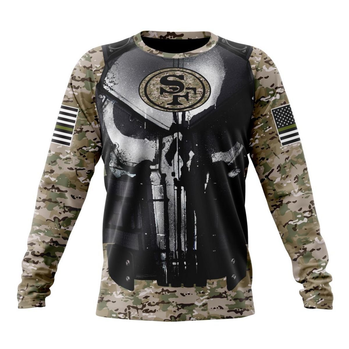 SAN FRANCISCO 49ERS 3D HOODIE SPECIAL VETERAN KITS
