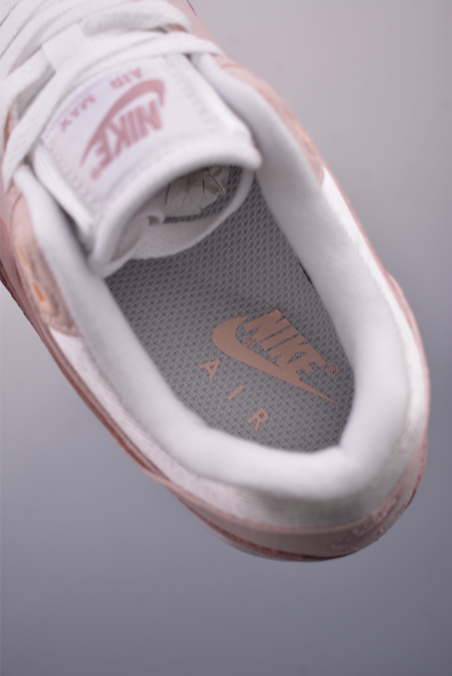 Nike Air Max 1 87 Original Series Running Shoes Pink and White DZ2628 106