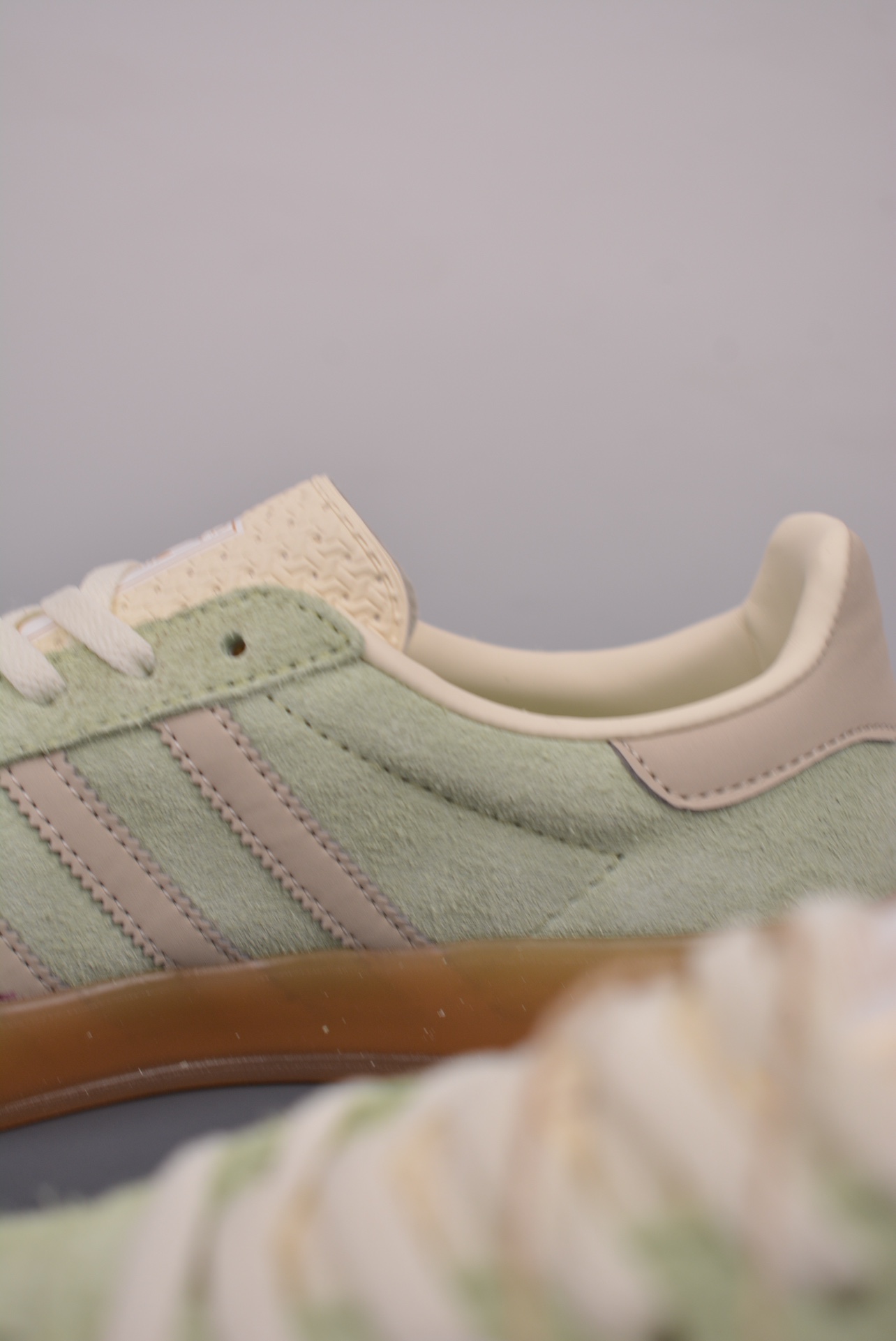 Adidas Gazelle Indoor Trainers Matcha Green Beige IE2948