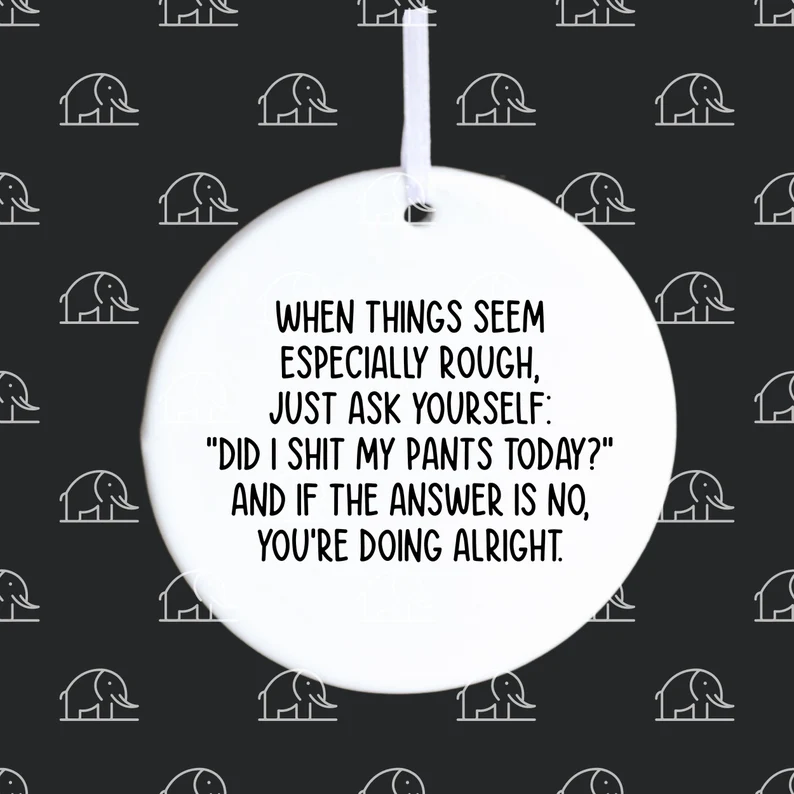 Funny ornament