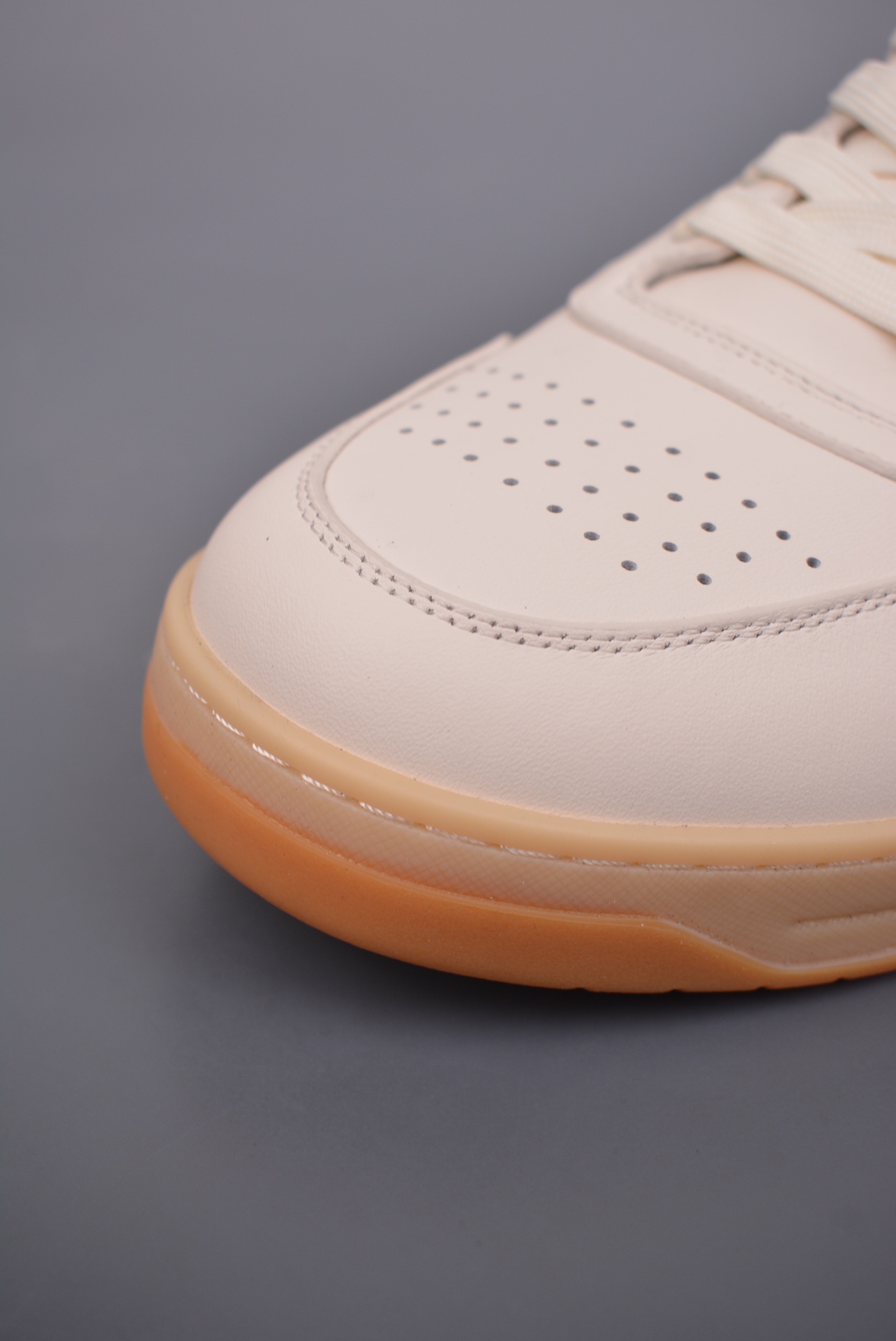 Prada Downtown Low Sneakers off-white