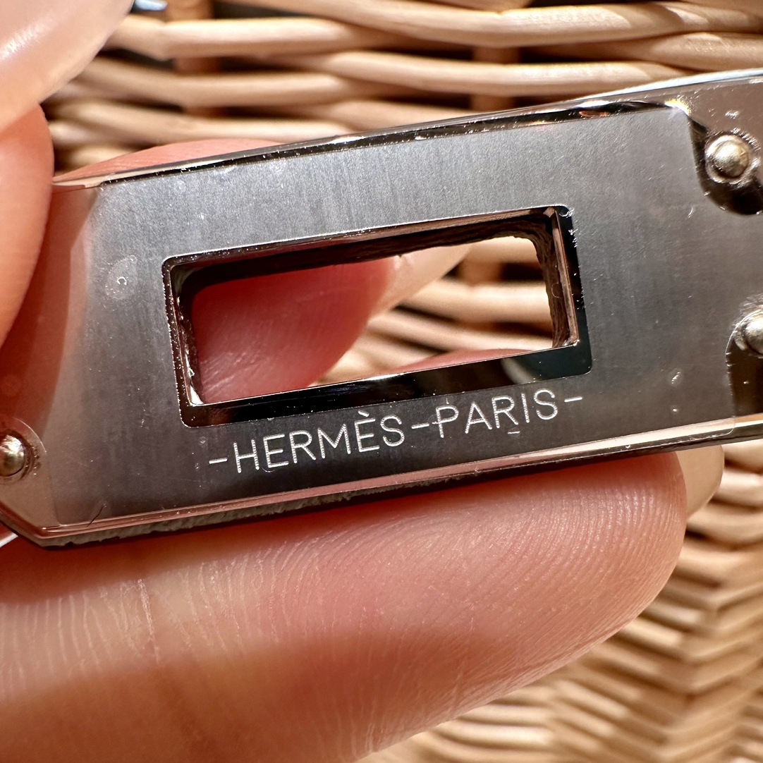 Hermès Kelly Picnic U2Blue zephyr (Handmade to order)