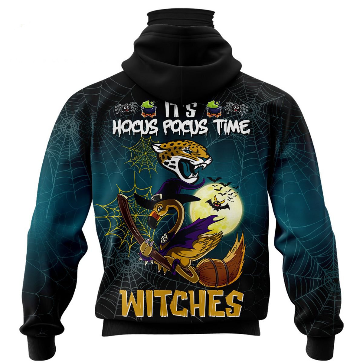 JACKSONVILLE JAGUARS 3D HOODIE HALLOWEEN002