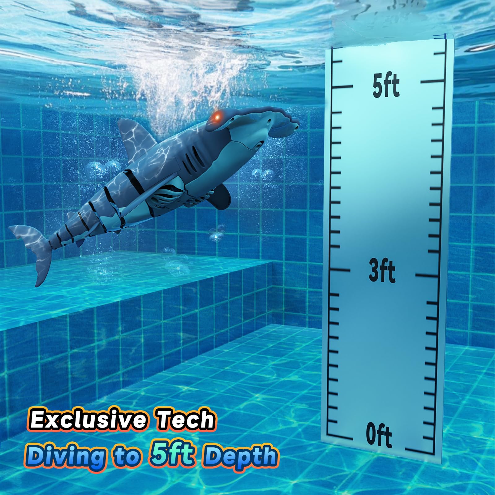 🔥On Sale 49% OFF🔥Real Diving Remote-Controlled Shark