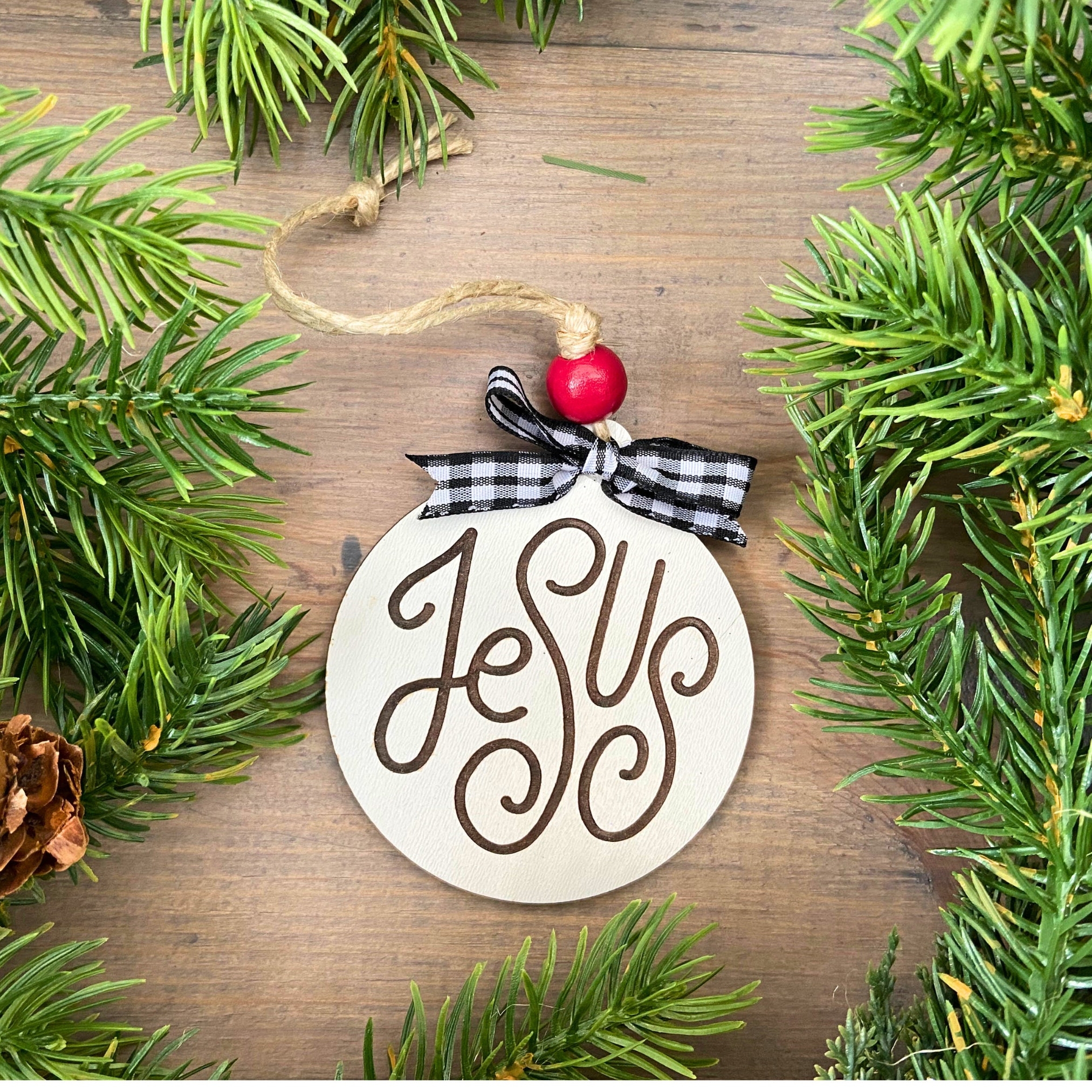 Names of Jesus Ornament | Christ Centered Ornament