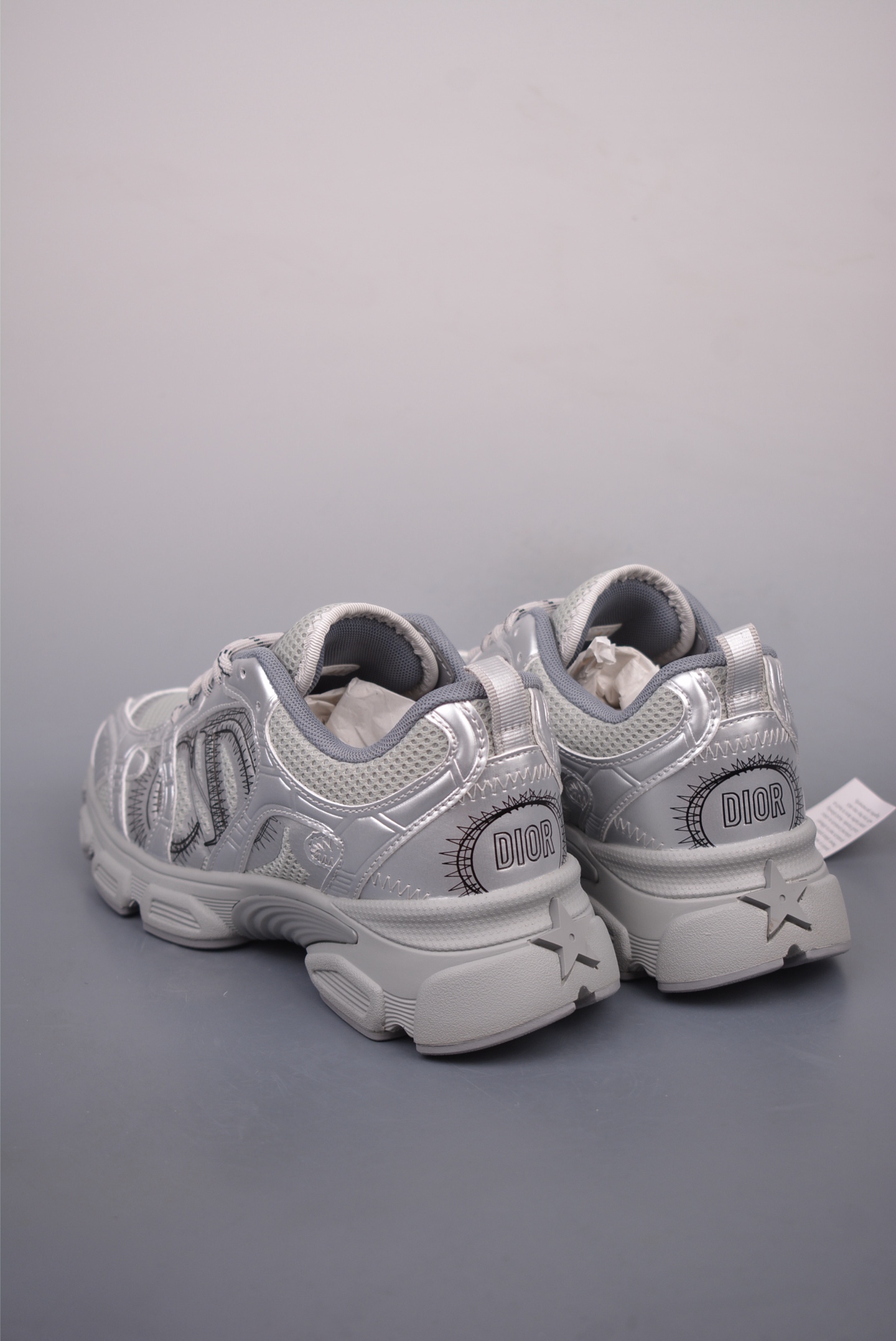 Dior Chrono Round Toe Lace-Up Running Shoes 12040221526
