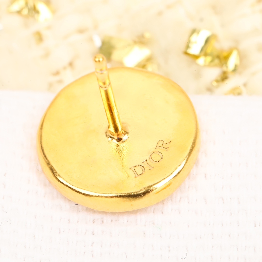 Dior Coin Earrings