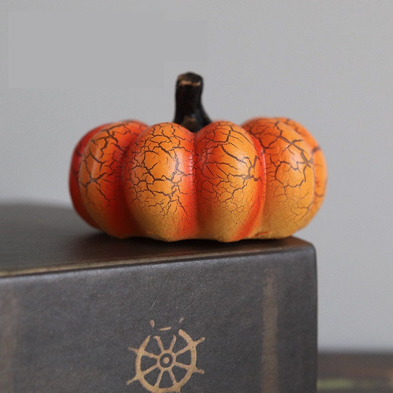 (🎃Early Halloween Hot Sale)Pumpkin Lamp Resin Luminous