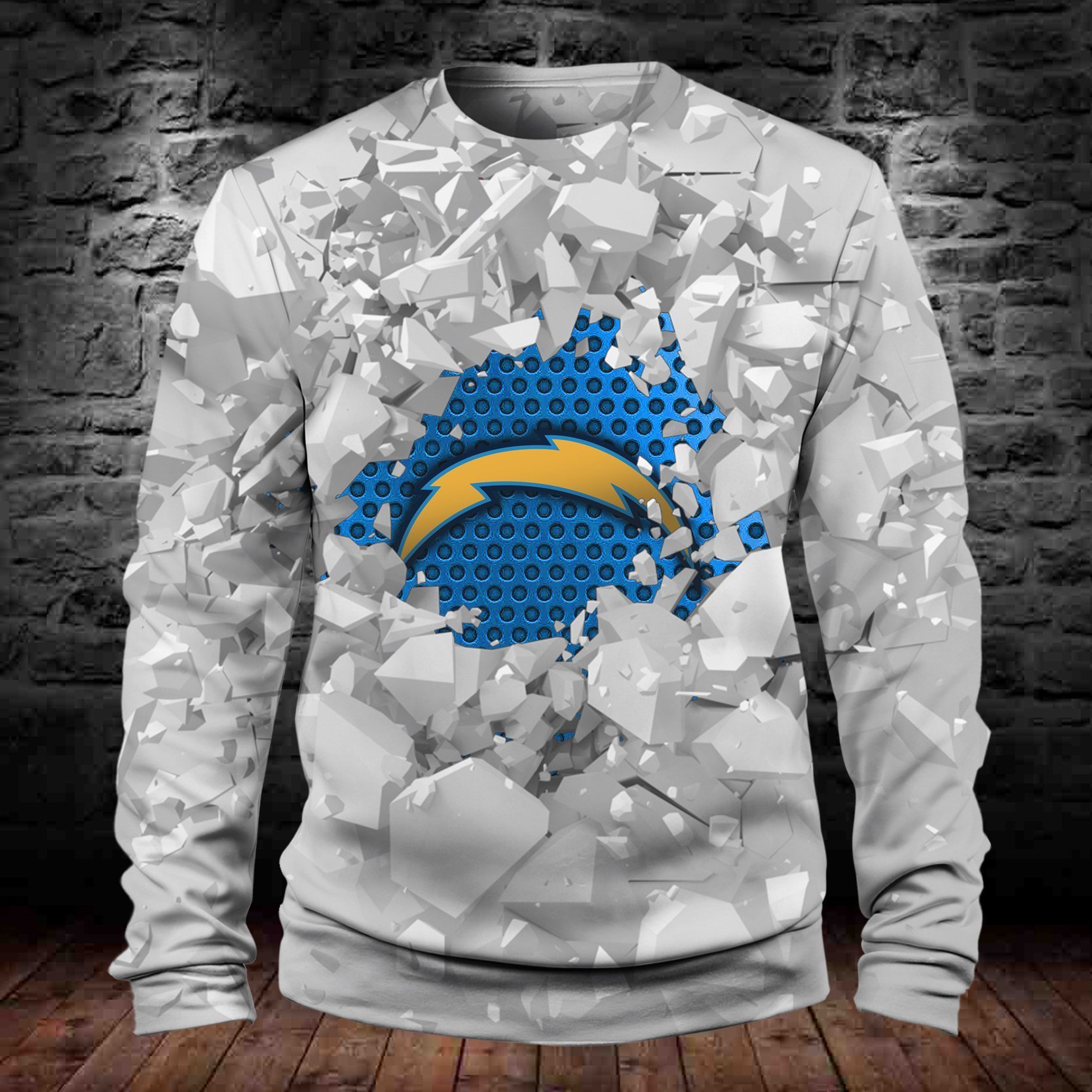 CHARGERS HOODIE 3D ICE16