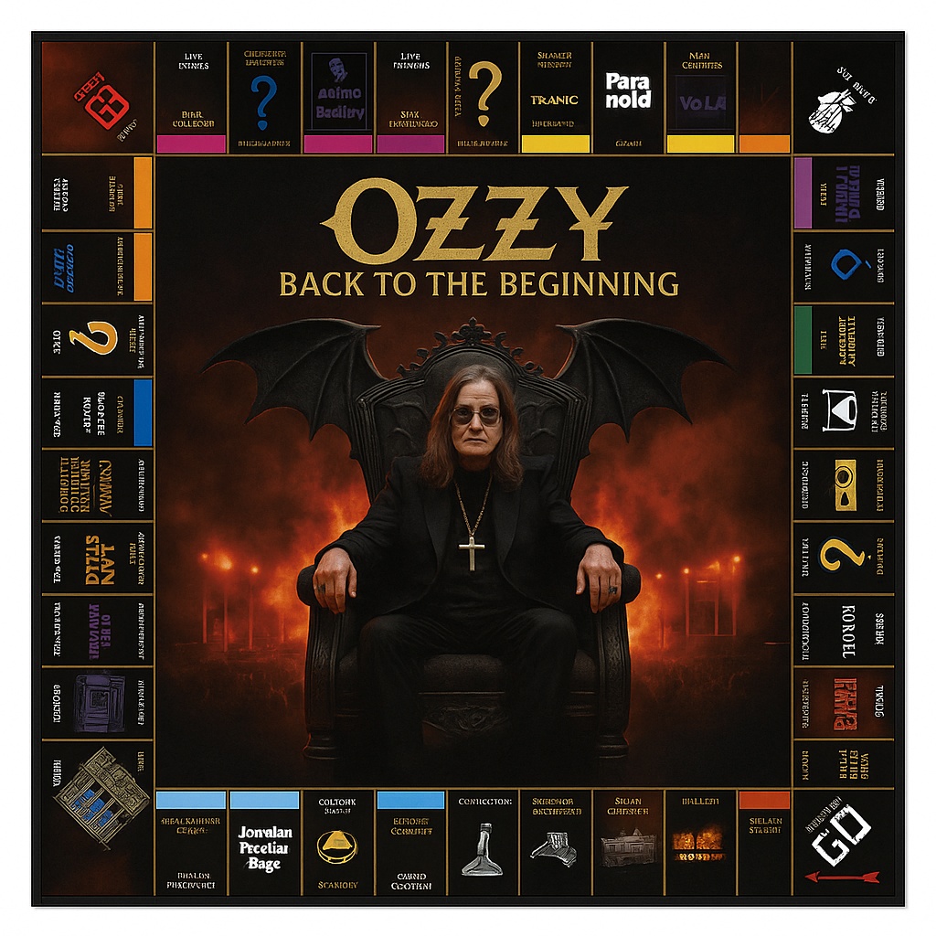 MONOPOLY: Ozzy Osbourne – Back to the Beginning Edition