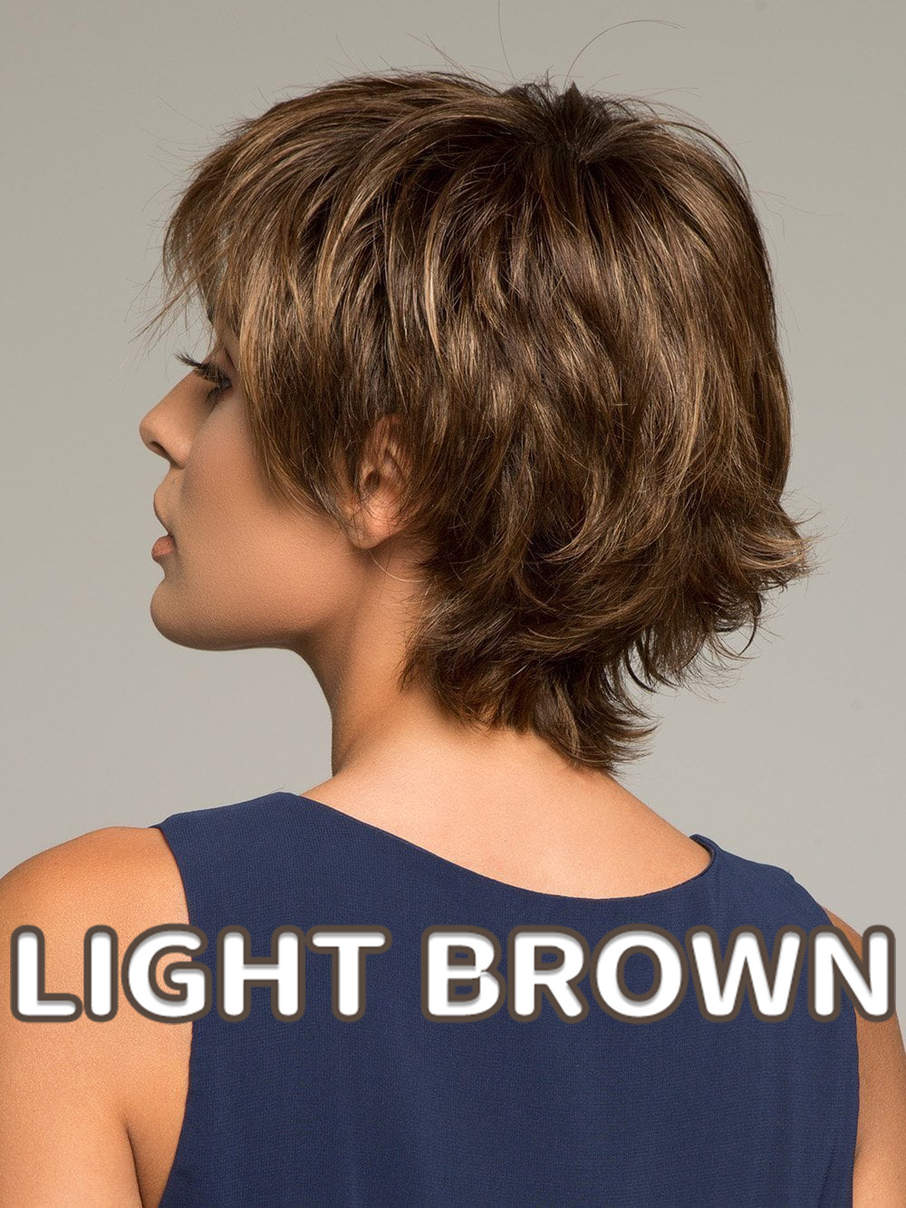 Short Sleek Wig With Natural Finish