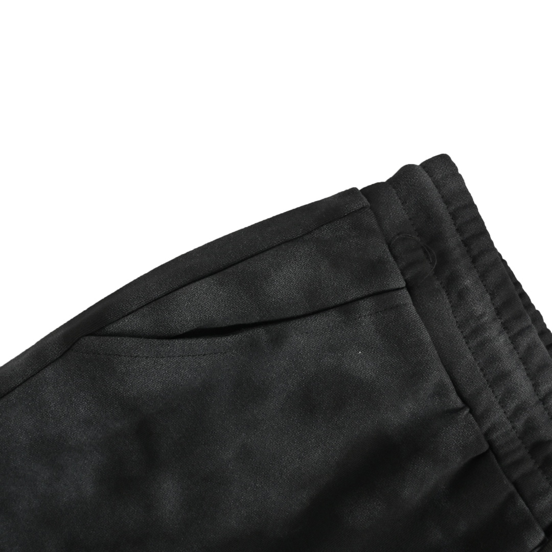 Balenciaga 24Fw embroidered cola mud-dyed washed trousers